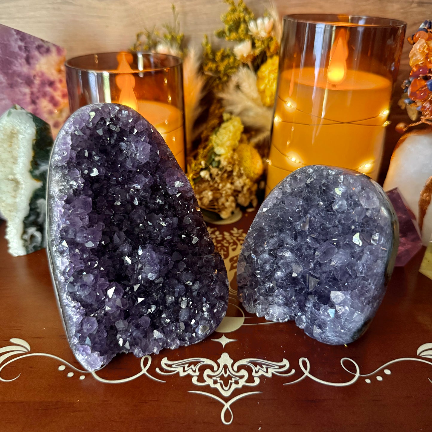 Brazilian Amethyst Cutbase, Third Eye, Stress Relief