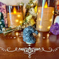 Eagle Head Carving, Assorted Crystals, Choose Your Own