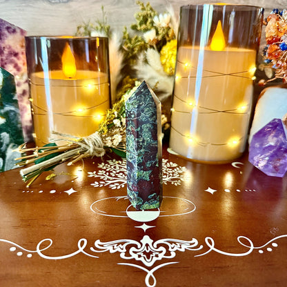 Dragons Blood Tower, Protection & Healing Crystal
