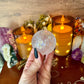 Optical Rainbow Flash Calcite Sphere, High Vibrating, Aura Cleansing