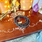 Hematite 4mm Faceted Bracelet, Transformation, Spiritual Awakening