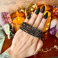Hematite 4mm Faceted Bracelet, Transformation, Spiritual Awakening
