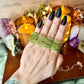 Peridot 4mm Faceted Bracelet, Good Fortune, Prosperity Stone