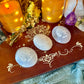 Selenite Tree Of Life Palmstone, Powerful Healing & Cleansing
