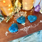 Apatite Carved Heart, Healing & Balancing Stone