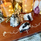 Raw Tourmated Quartz, Grounding & Protection Crystal