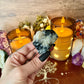 Raw Tourmated Quartz, Grounding & Protection Crystal