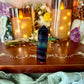Dark Rainbow Fluorite Tower, Detoxing & Negativity Stone