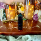 Dark Rainbow Fluorite Tower, Detoxing & Negativity Stone