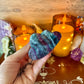 Rainbow Fluorite Carved Cloud, Detoxifying, My Personal Piece!