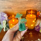 Mint Fluorite Triple Mushroom, Detoxing, My Personal Collection!