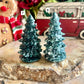 Moss Agate Carved Christmas Trees, New Beginnings & Creativity Stone