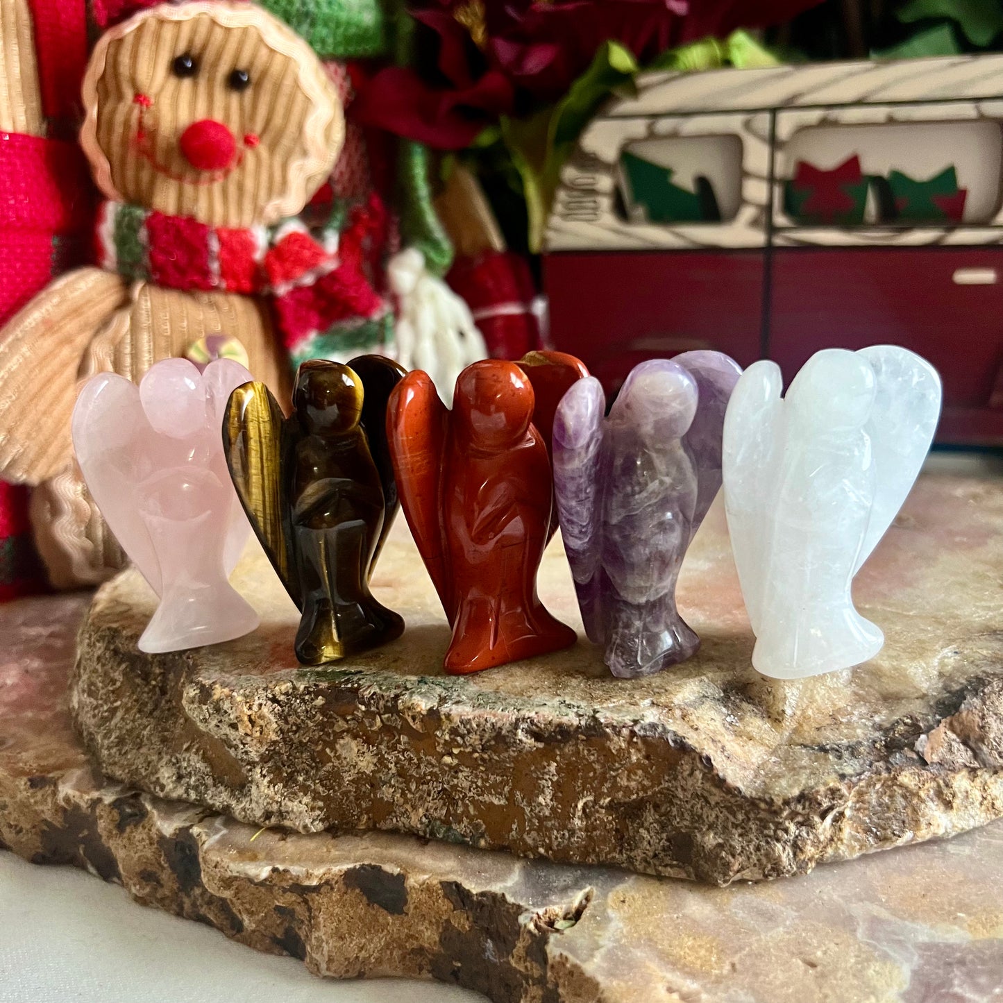 Small Assorted Carved Angel, Choose Your Own!