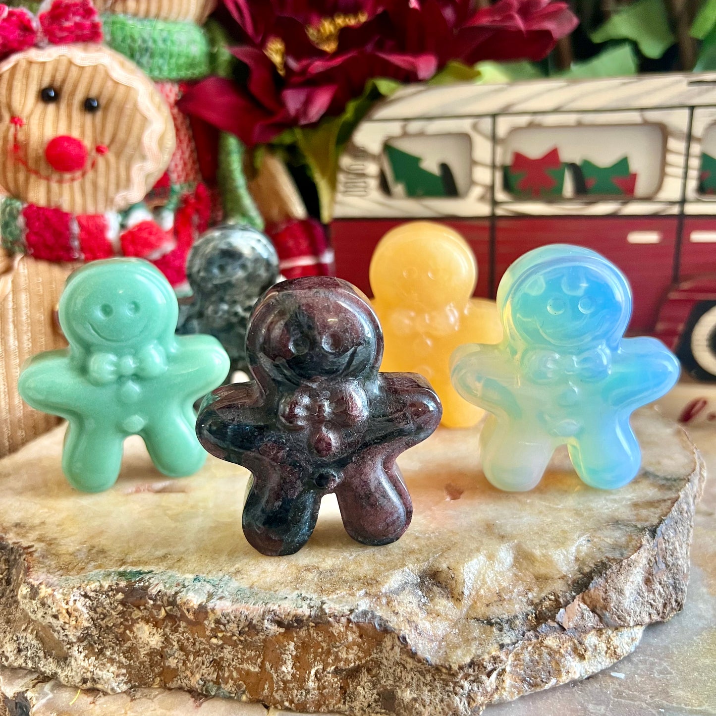 Assorted Carved Gingerbread Men, Choose Your Own!