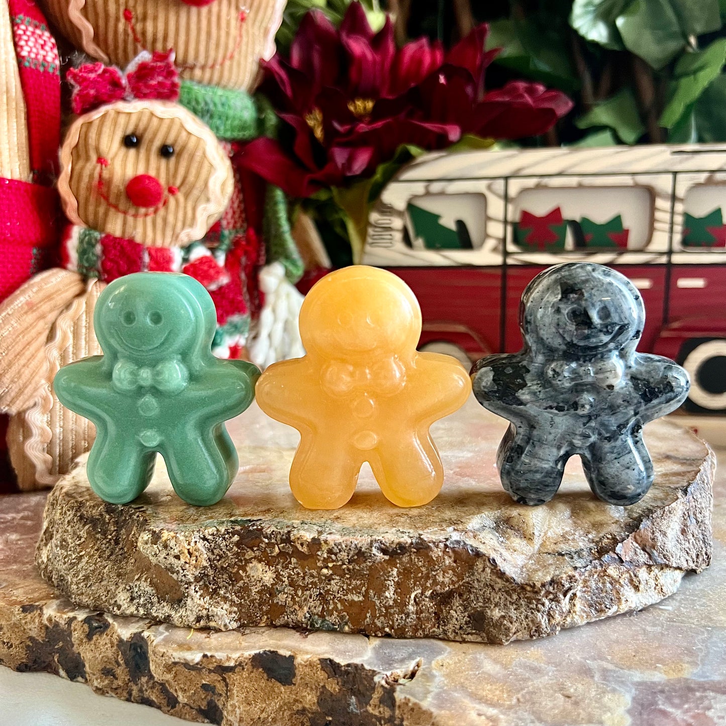 Assorted Carved Gingerbread Men, Choose Your Own!