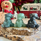 Assorted Carved Santa Bears, Choose Your Own!