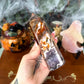 Large Purple Moss Agate Tower, New Beginnings, Creativity Stone