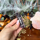 Dream Amethyst Etched Moon Phase Tower, Stress Relieving, Third Eye Chakra