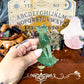 Mint Fluorite Sphinx Cat, Detoxing & Negativity Crystal