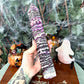 XL Purple Zebra Jasper Tower, Deep Grounding, Higher Awareness