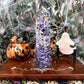 XL Purple Moss Agate Tower, New Beginnings, Creativity Stone