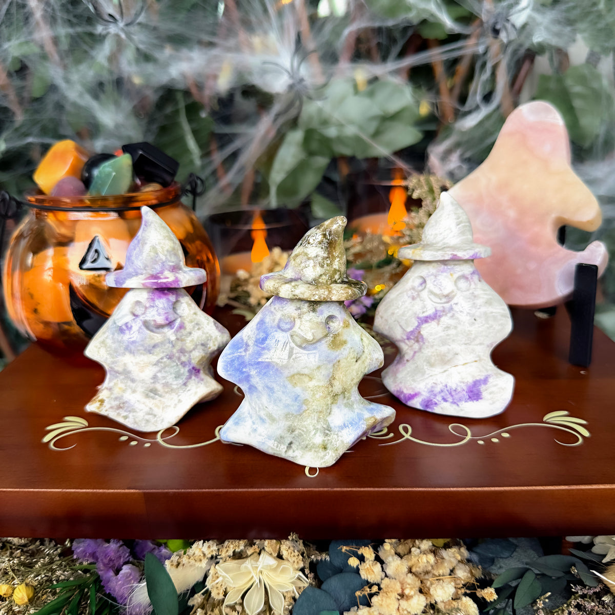 UV Reactive Hackmanite Ghost, Transformation, Inner Truth Crystal