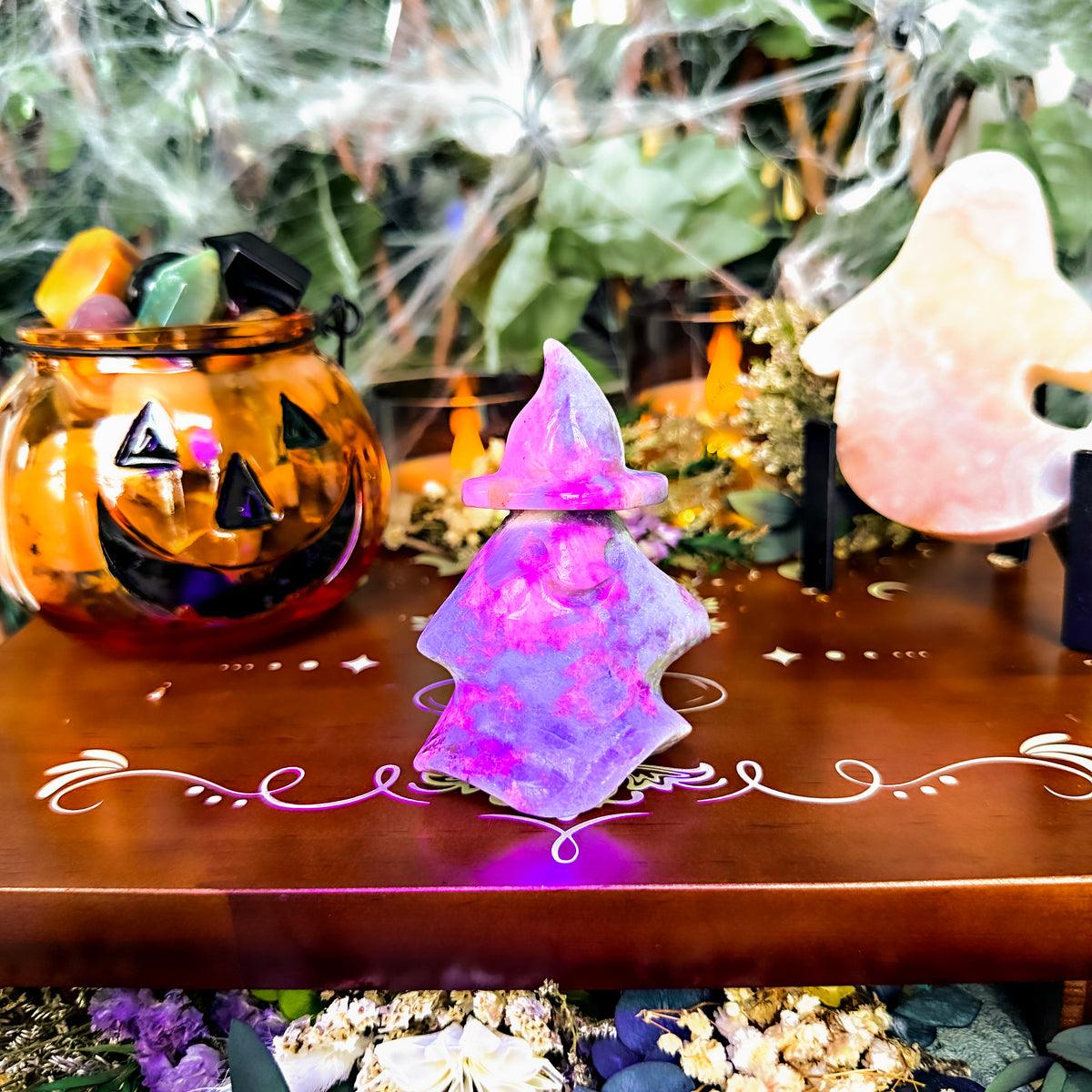UV Reactive Hackmanite Ghost, Transformation, Inner Truth Crystal