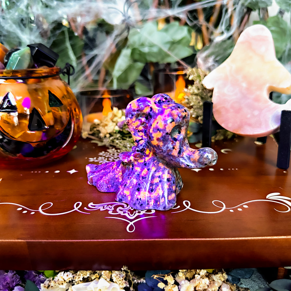 UV Reactive Yooperlite Dog Zero, Nightmare Before Christmas,