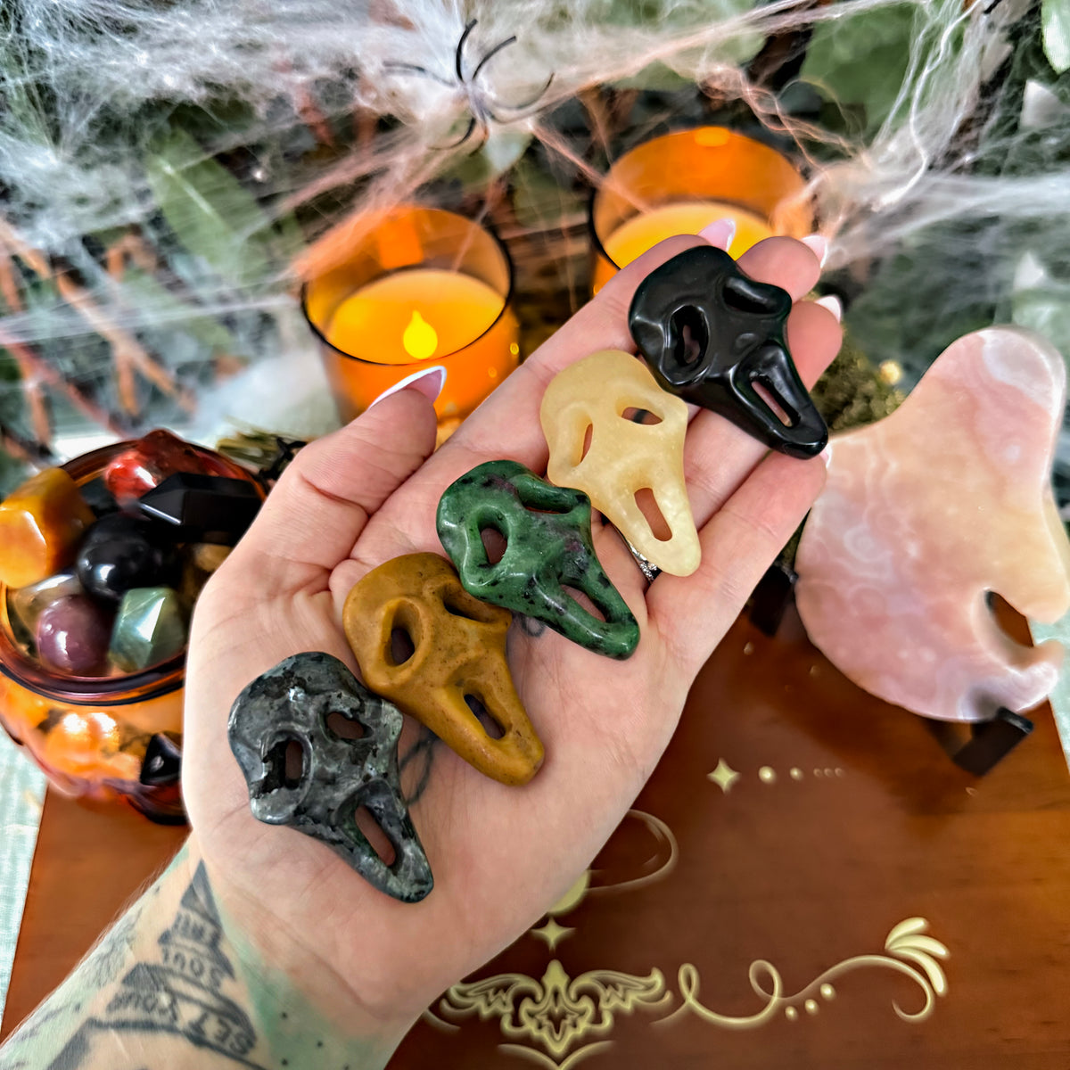 Assorted Ghostface Carvings, Do You Like Scary Movies?
