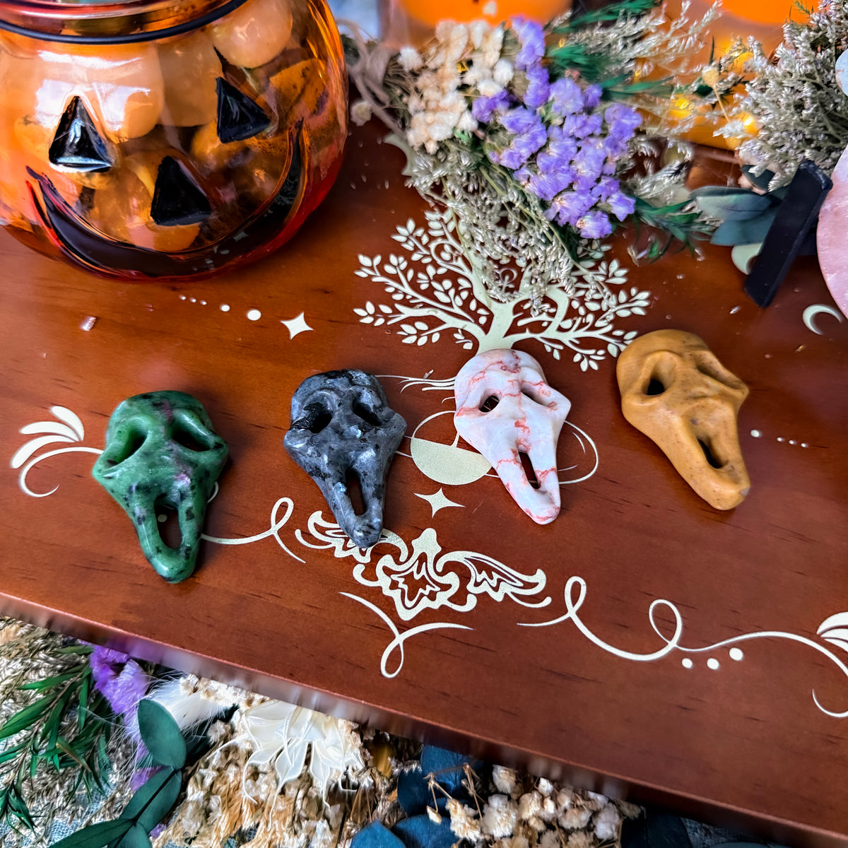 Assorted Ghostface Carvings, Do You Like Scary Movies?