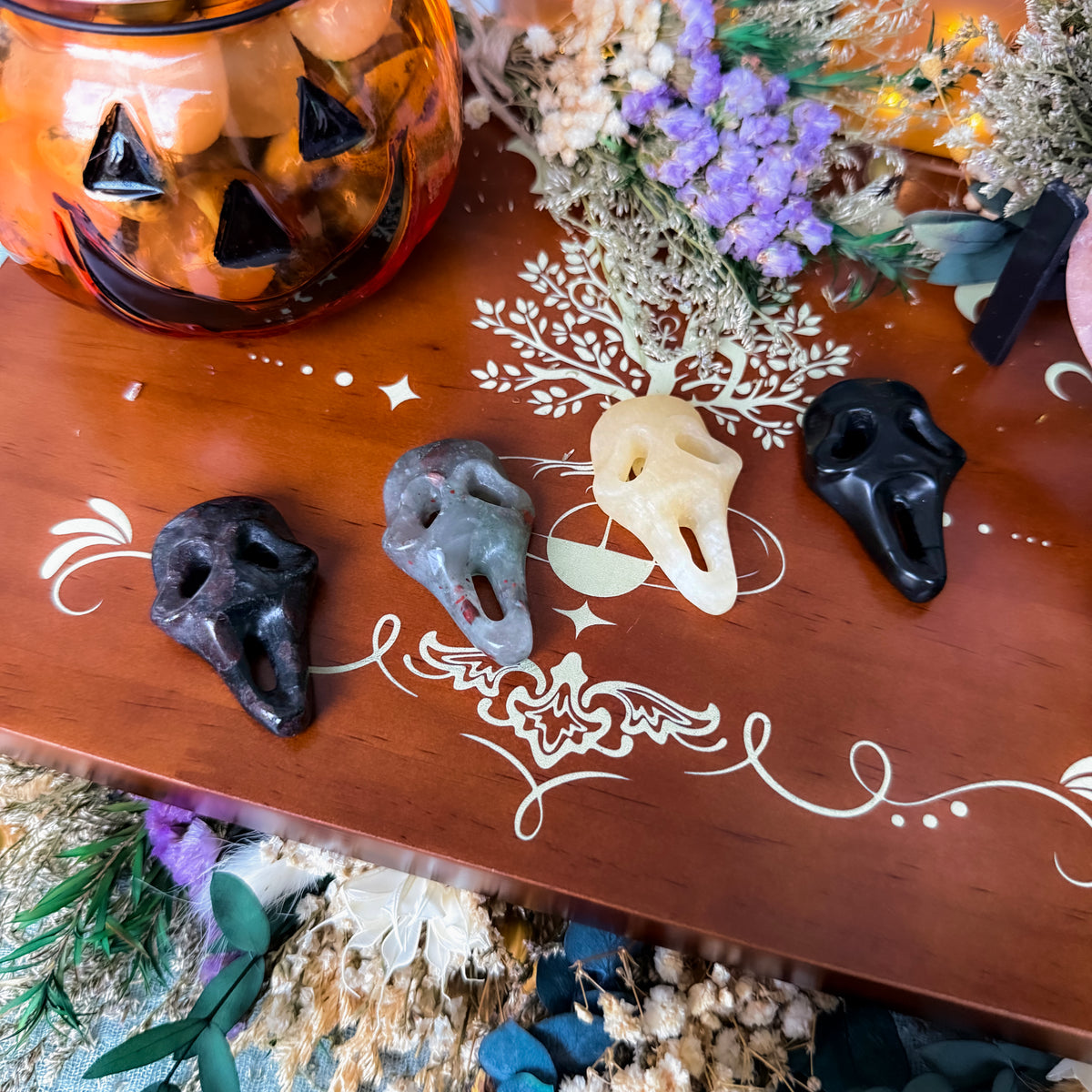 Assorted Ghostface Carvings, Do You Like Scary Movies?