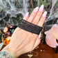 Hematite 4mm Bracelet, Absorb Negative Energy, Protection Crystal