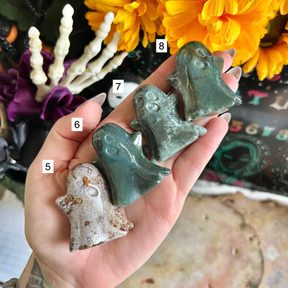 Ocean Jasper Ghost, Rebirth, Regeneration Stone