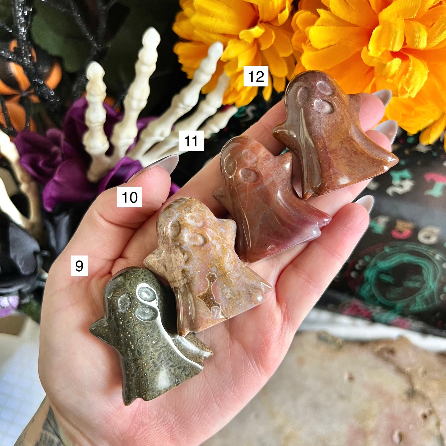 Ocean Jasper Ghost, Rebirth, Regeneration Stone