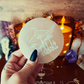 Selenite Mushroom Charging Plate, Powerful Healing & Cleansing